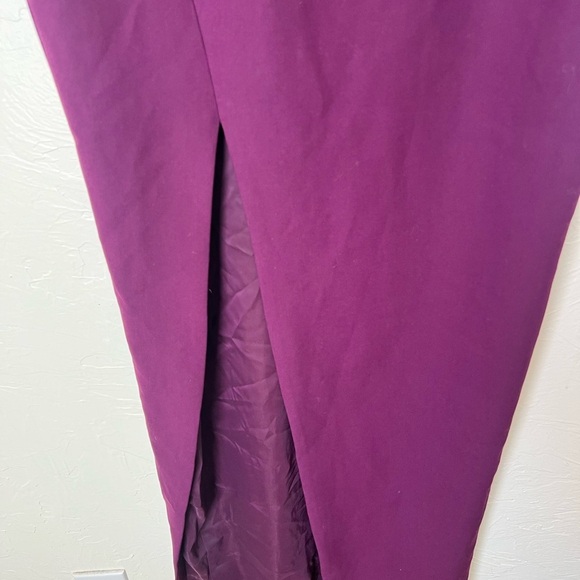 Cinq a Sept Echo dark purple gown size 2 - Picture 4 of 9